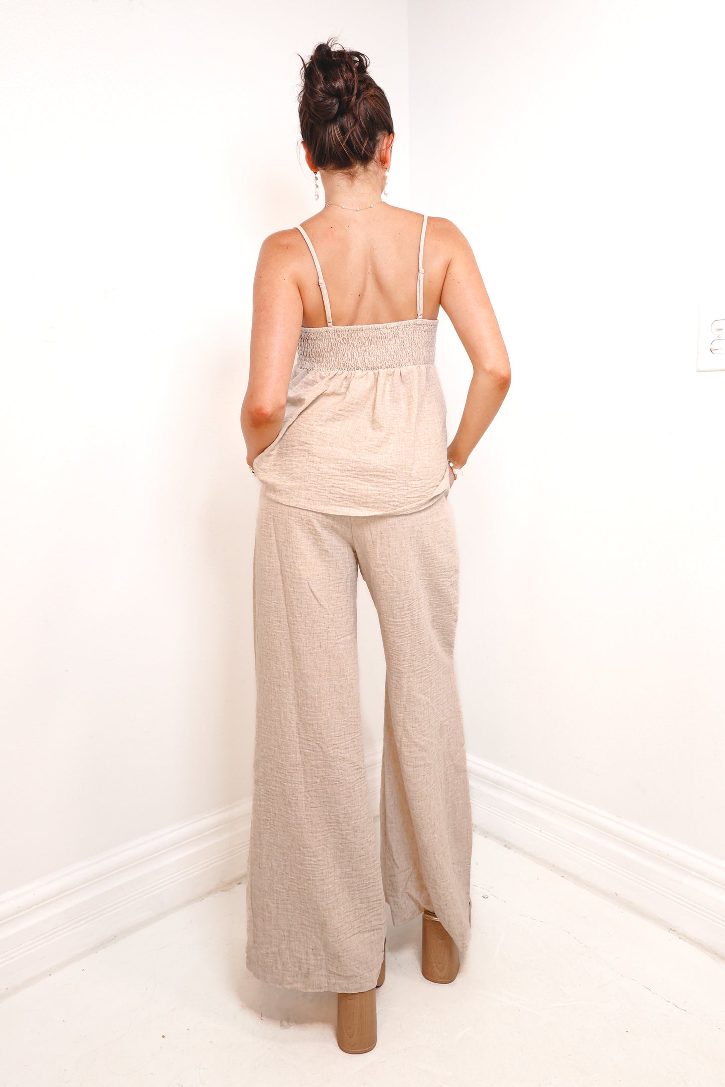 Salted Breeze Patch Pockets Pants