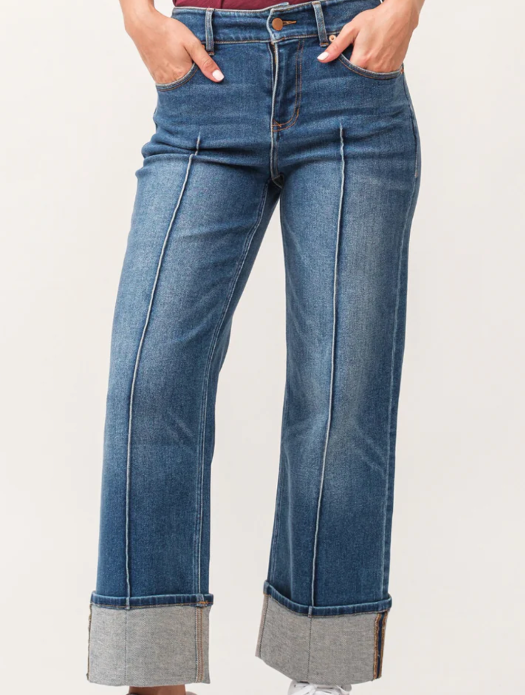 Dear John Holly Provance Cuff Jeans