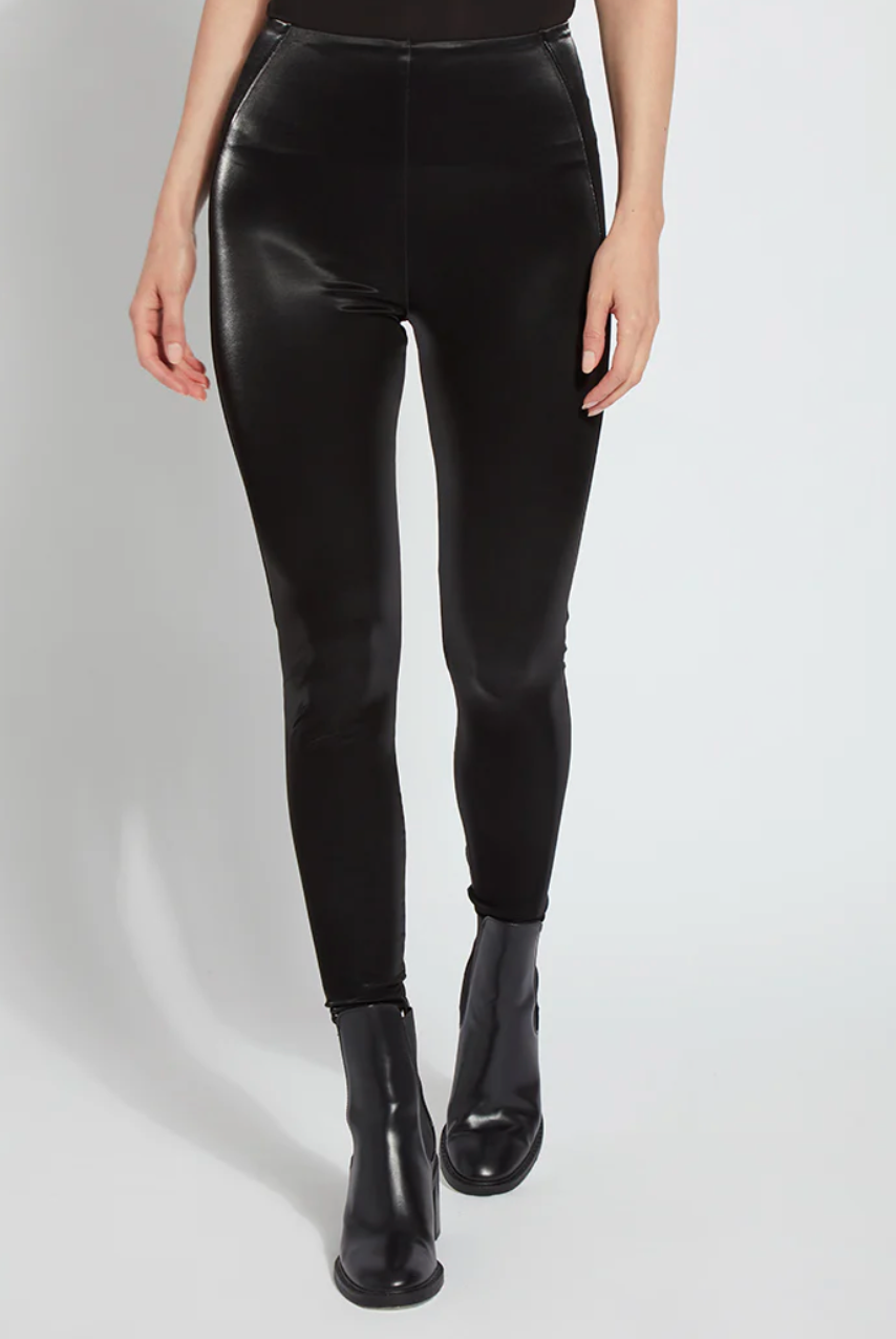 Lysse Matilda Black Mirror Foil Leggings