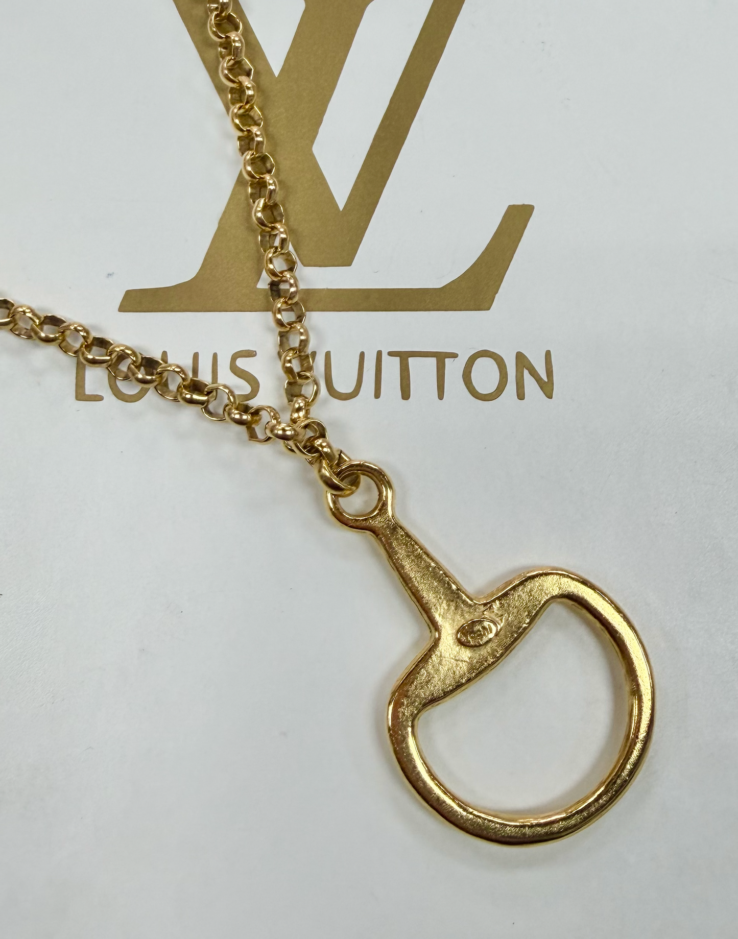 Yochi Emma Snaffle Bit Necklace