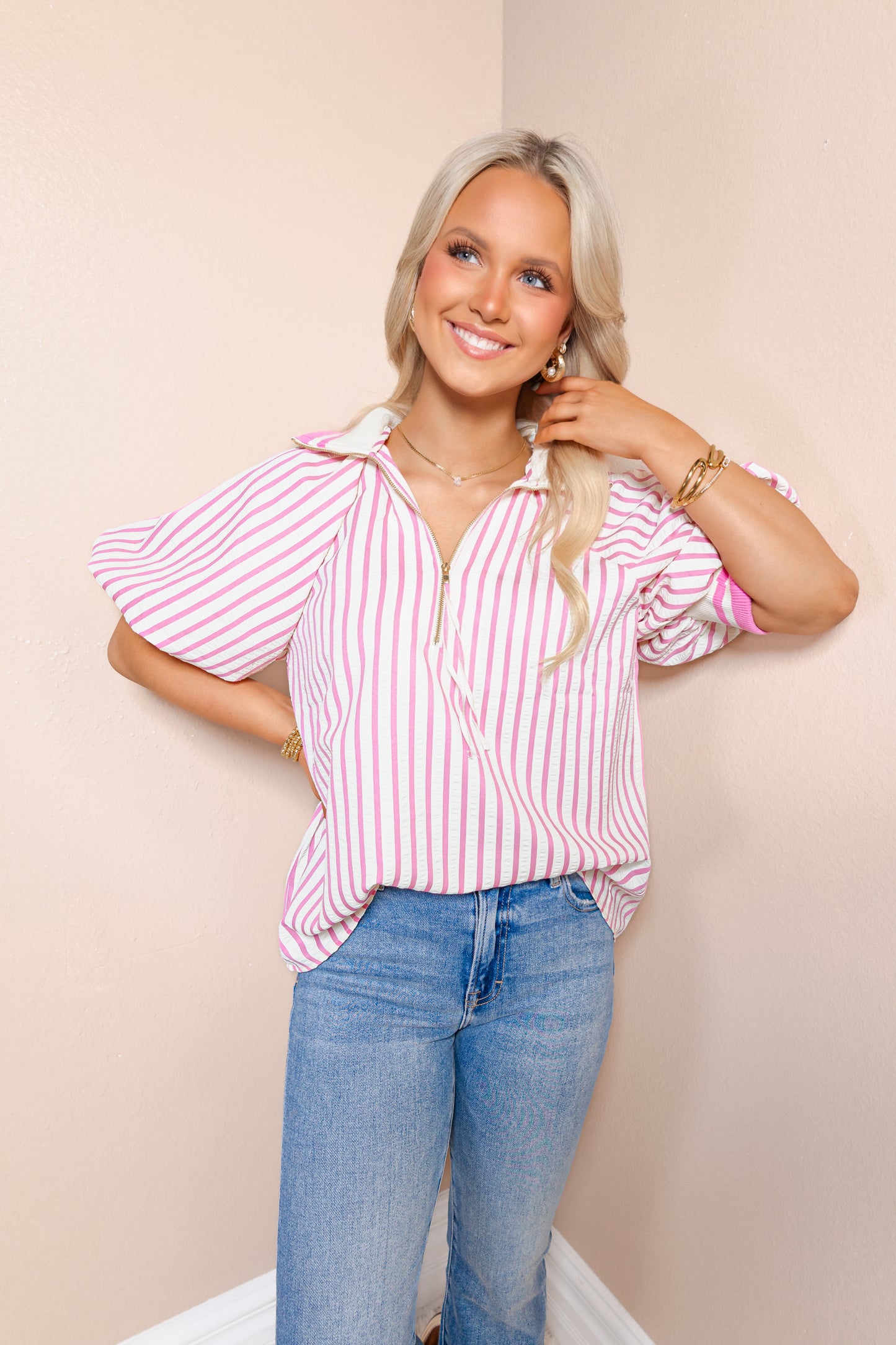 Seaside Social Zip Top