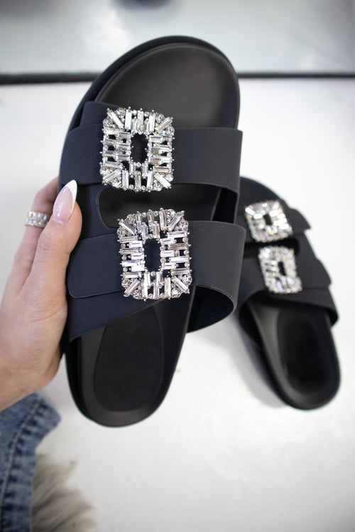 Shu Shop Lola Platform Jeweled Sandal-Shoes-KCoutureBoutique, women's boutique in Bossier City, Louisiana