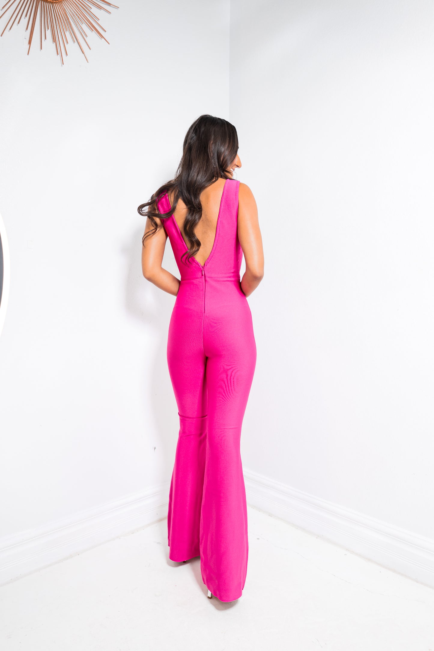 Spotlight Hour Bandage Jumpsuit