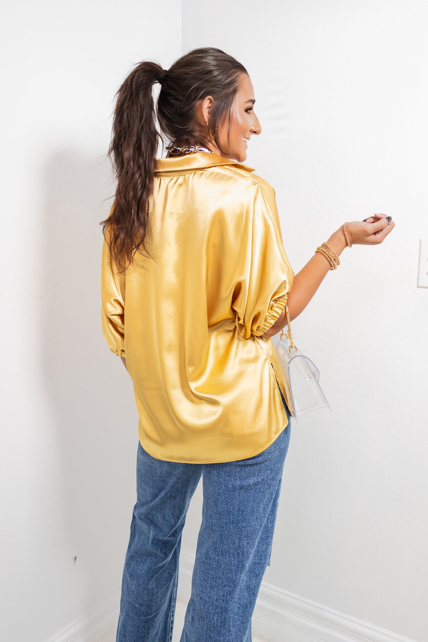 Stay Golden Blouse