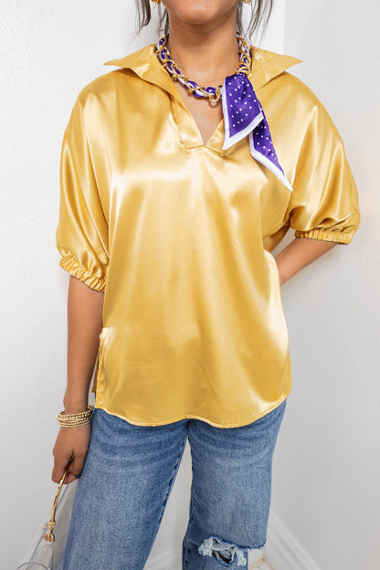 Stay Golden Blouse