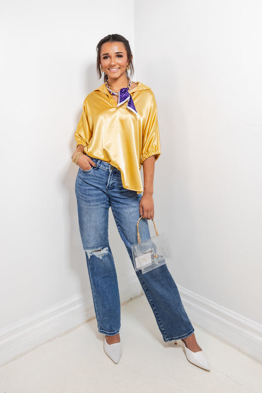 Stay Golden Blouse