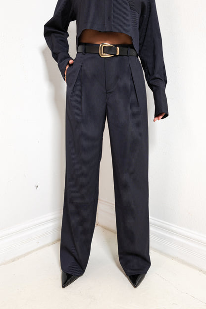 Strictly Business Pinstripe Trousers