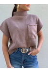 Sweater Weather Cropped Sleeveless Top-Sweaters-KCoutureBoutique, women's boutique in Bossier City, Louisiana