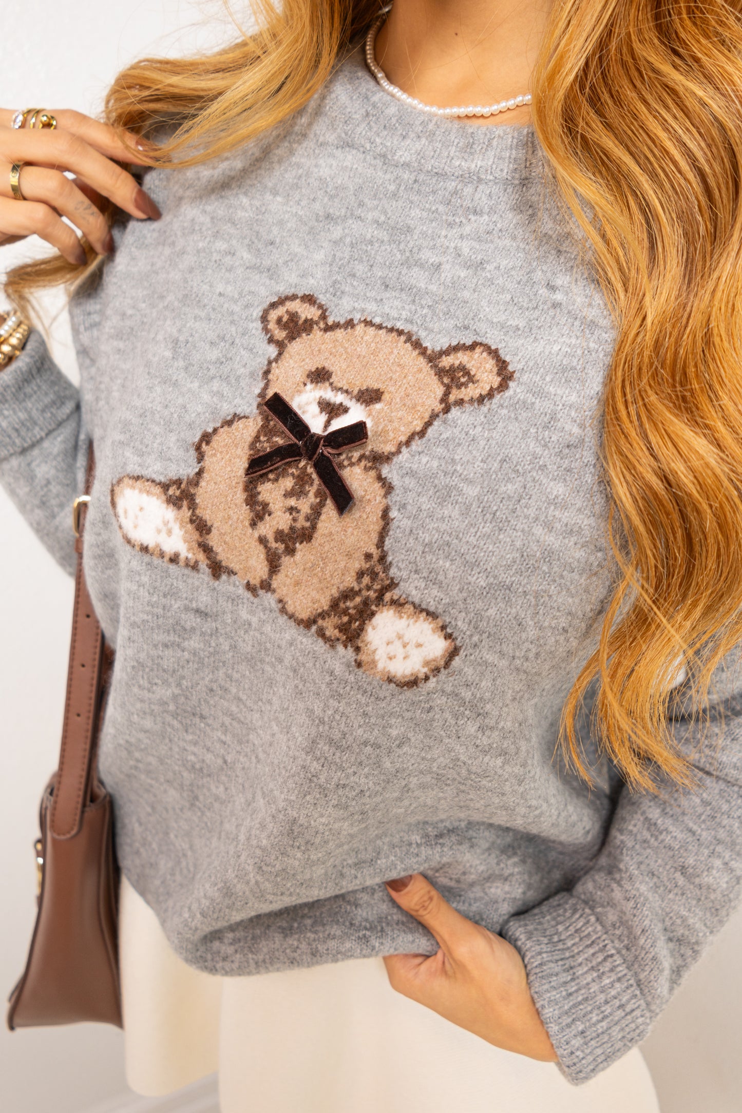 Teddy Love Crewneck Sweater