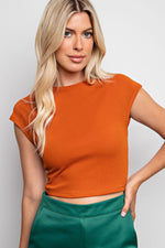 The Boxy Basic Cropped Tee-Tops-KCoutureBoutique, women's boutique in Bossier City, Louisiana