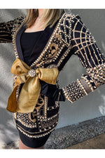 The Celine Collection Pearl Blazer Jacket-Apparel & Accessories-KCoutureBoutique, women's boutique in Bossier City, Louisiana