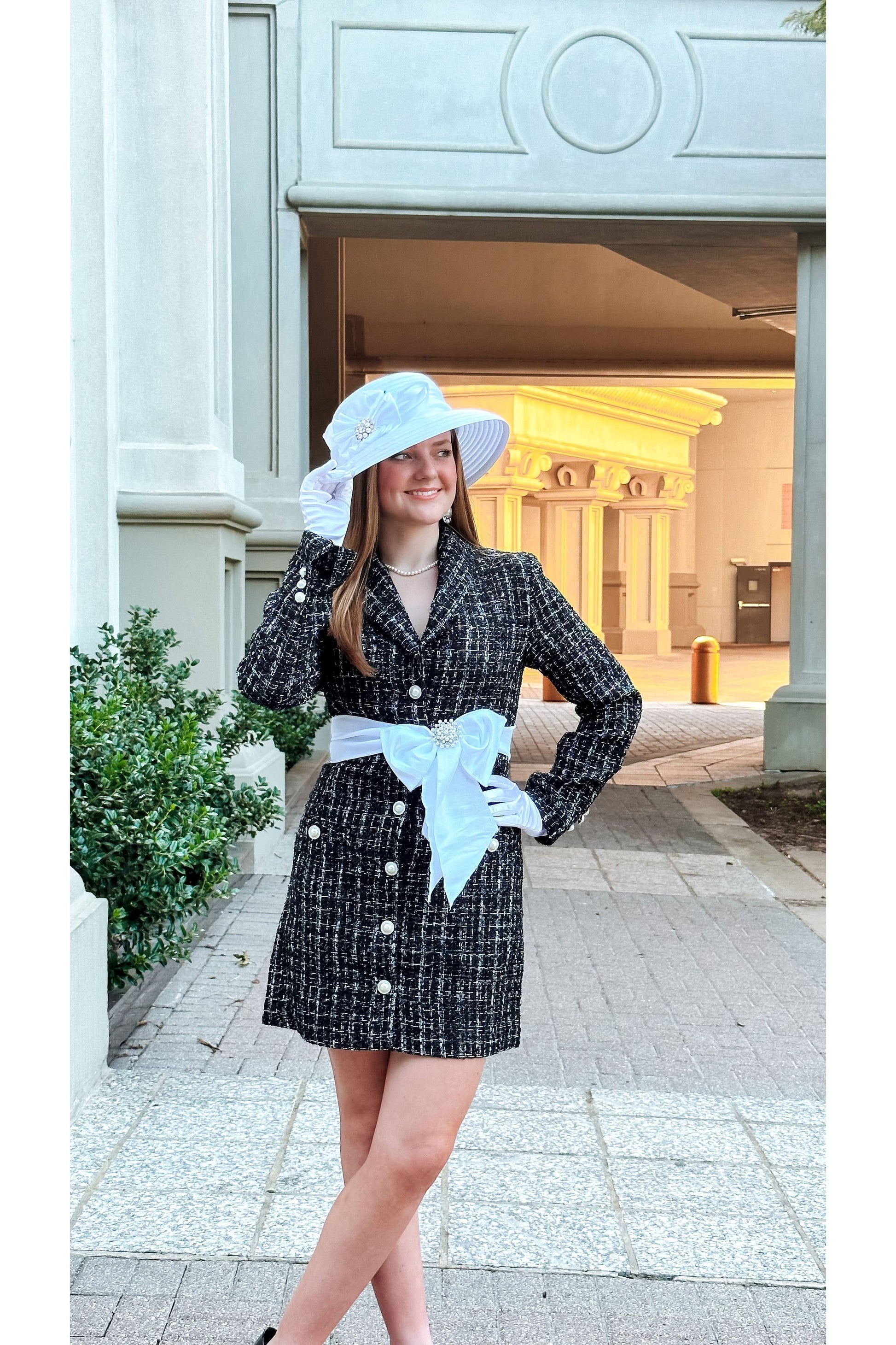 The Coco Tweed Dress The Coco Tweed Dress