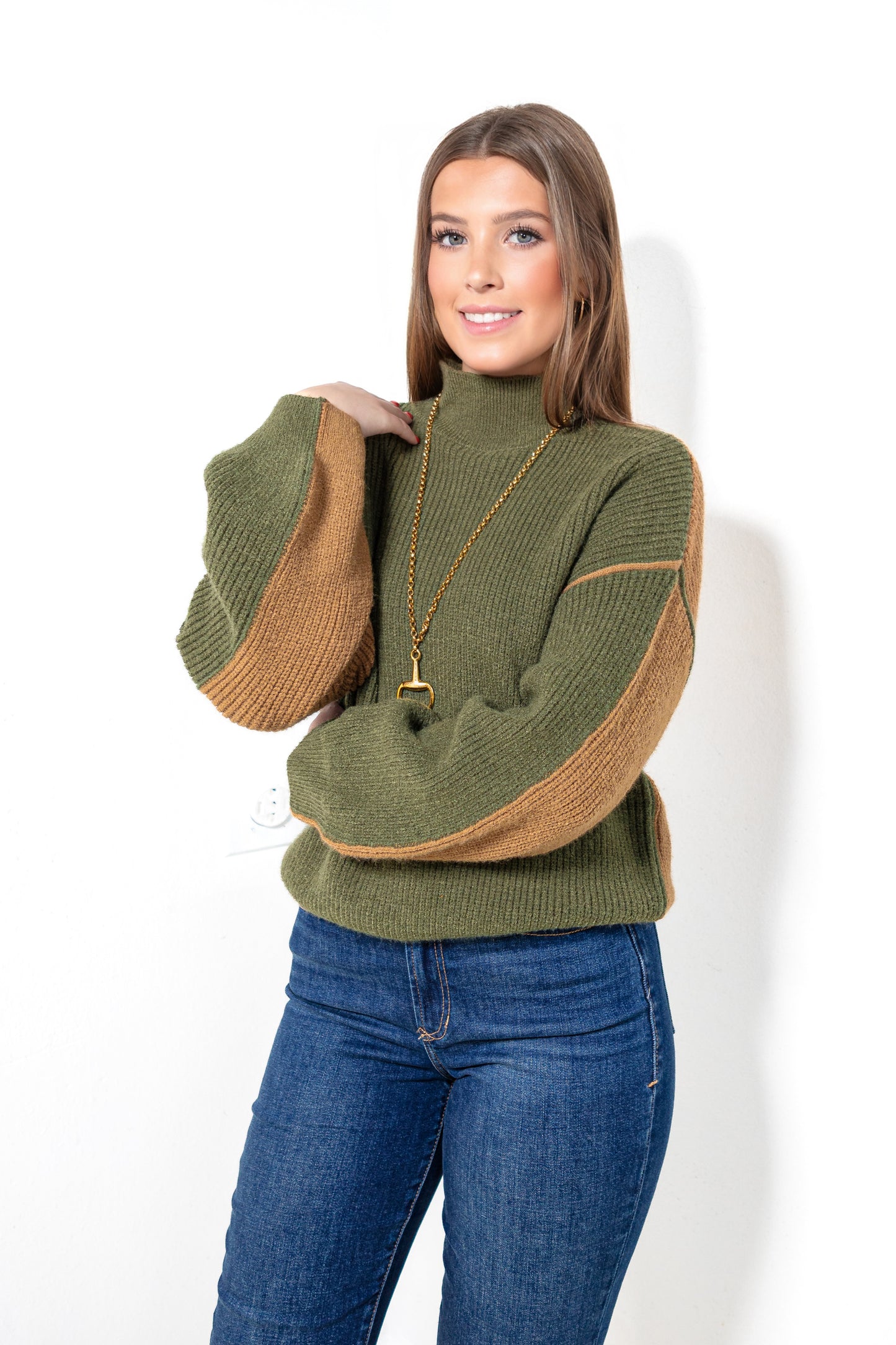 The Aspen Colorblock Sweater