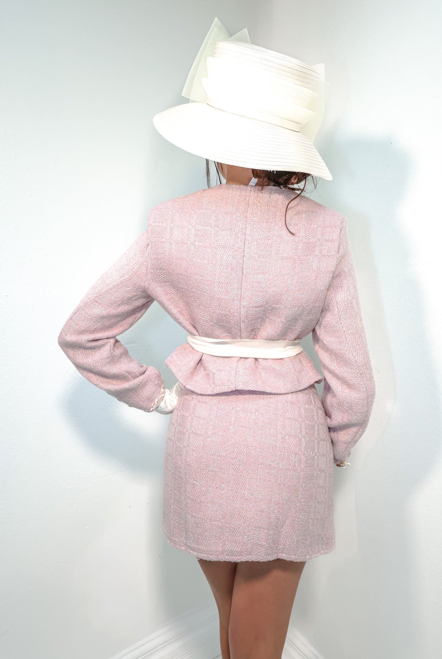 The Blushing Belle Tweed Set