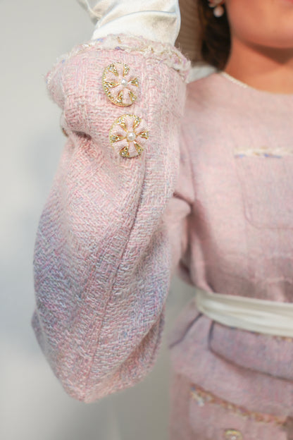 The Blushing Belle Tweed Set