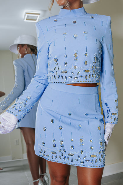 The Reign Ready Jeweled Suit (Set) - K Couture Exclusive