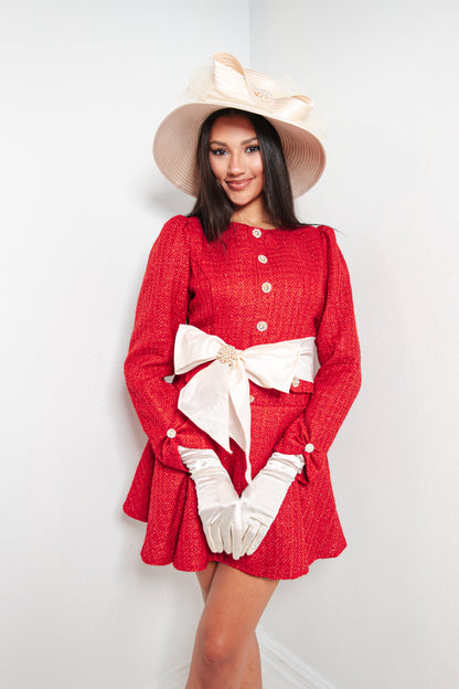 The Ruby Darling Tweed Dress