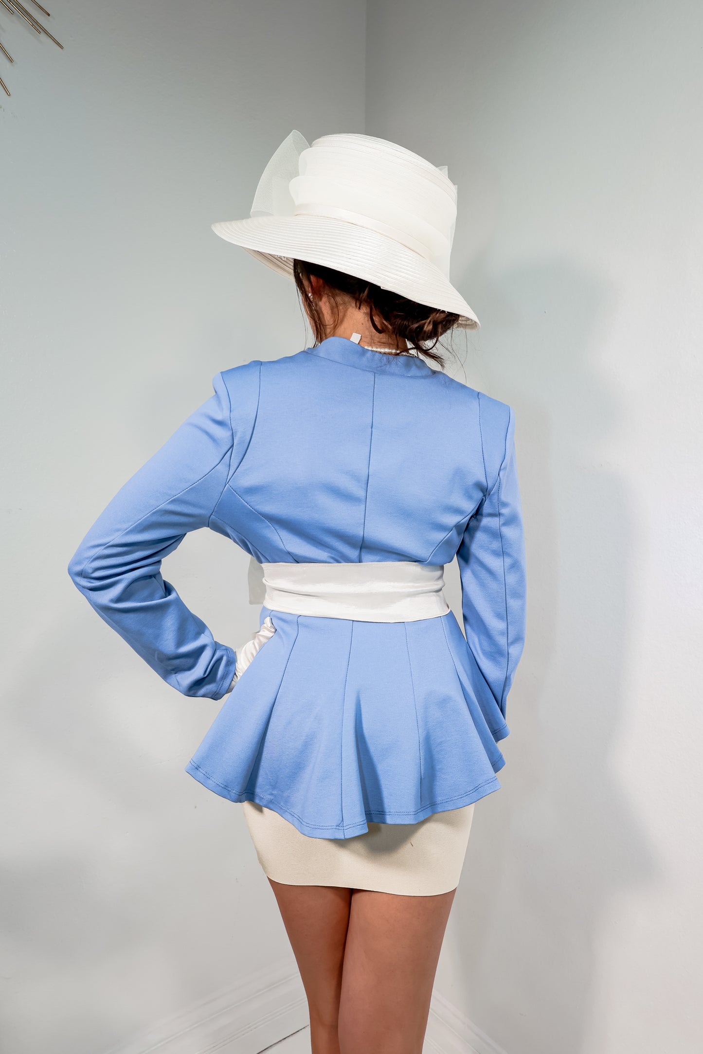 The Valentina Peplum Blazer Jacket