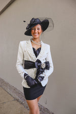 Timeless Tweed Pearl Blazer-Tops-KCoutureBoutique, women's boutique in Bossier City, Louisiana