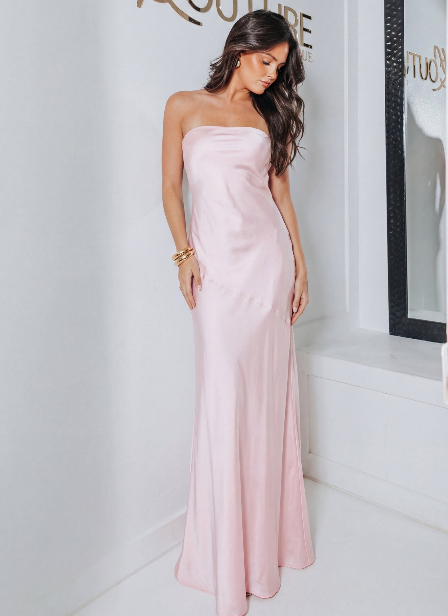 Quiet Luxury Satin Gown