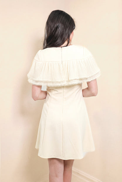 Chantilly Pleat Mini Dress