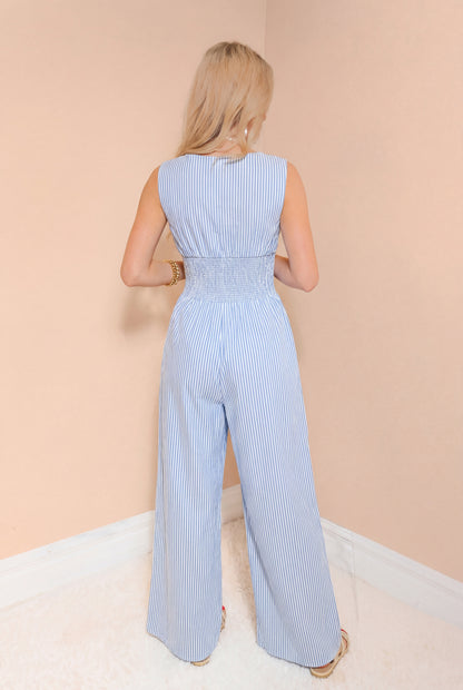 Saltwater Stripe Jumpsuit