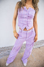 Trend Starter Tweed Cargo Pants-KCoutureBoutique, women's boutique in Bossier City, Louisiana