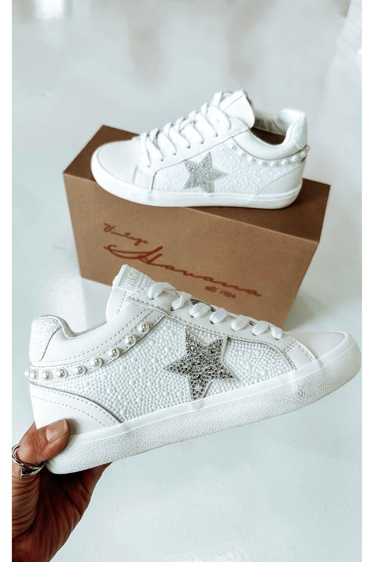 Vintage Havana Perscila Pearl Sneaker-Apparel & Accessories-KCoutureBoutique, women's boutique in Bossier City, Louisiana