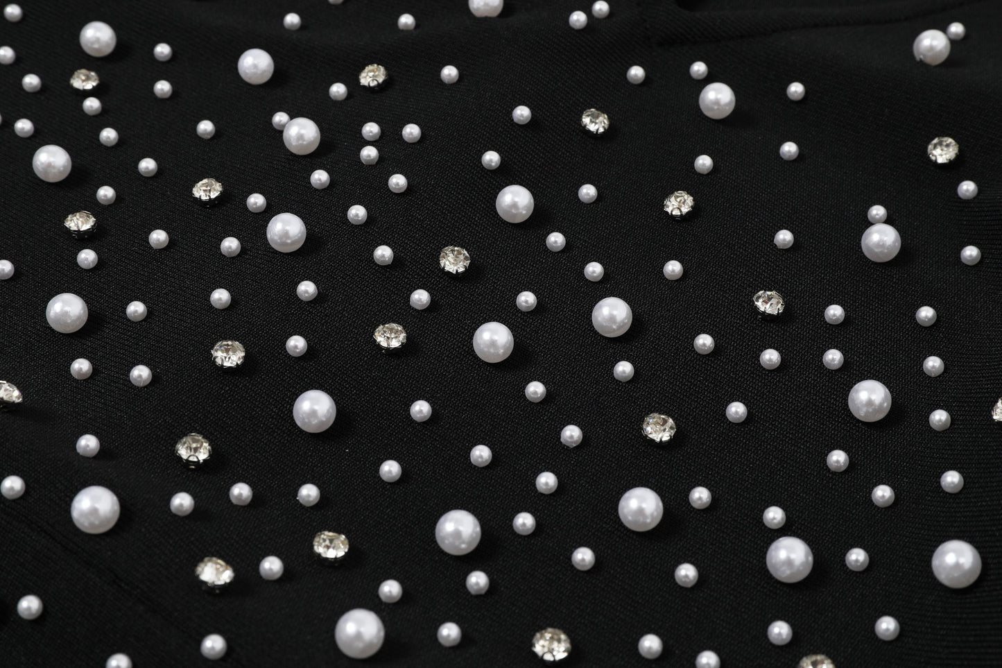 Noir Allure Embellished Gown