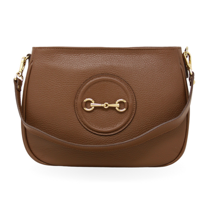 German Fuentes Italian Leather Shoulder Bag