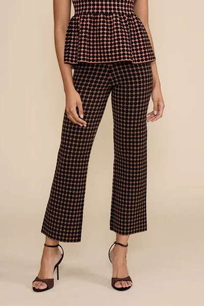 Polished in Dots Straight Leg Pant