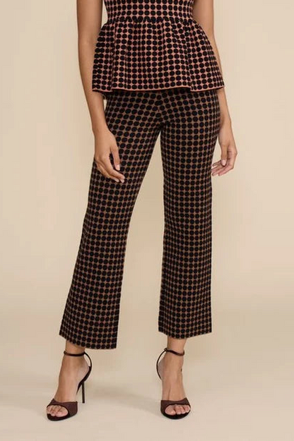 Polished in Dots Straight Leg Pant