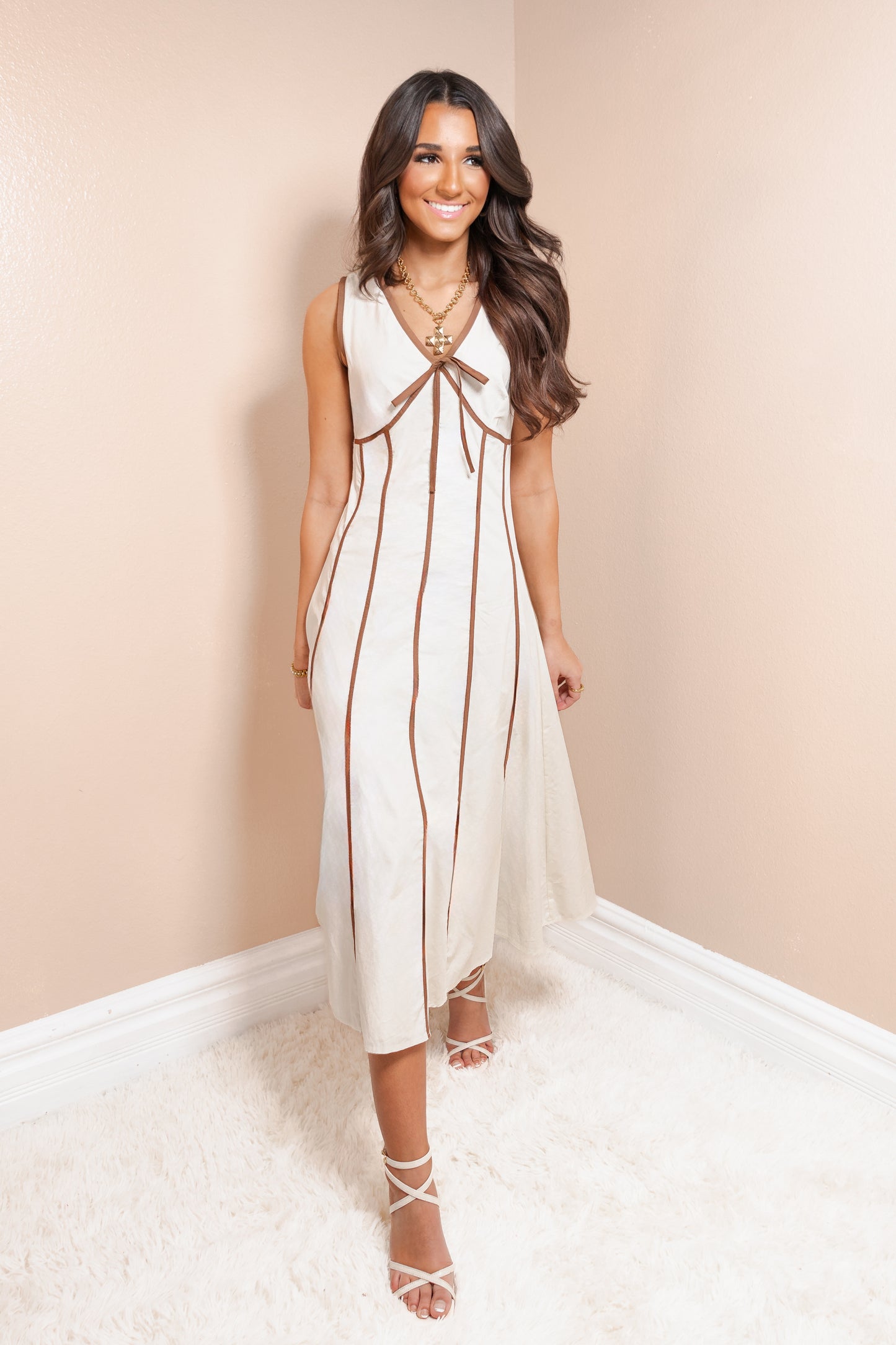 Milk & Mocha Midi Dress