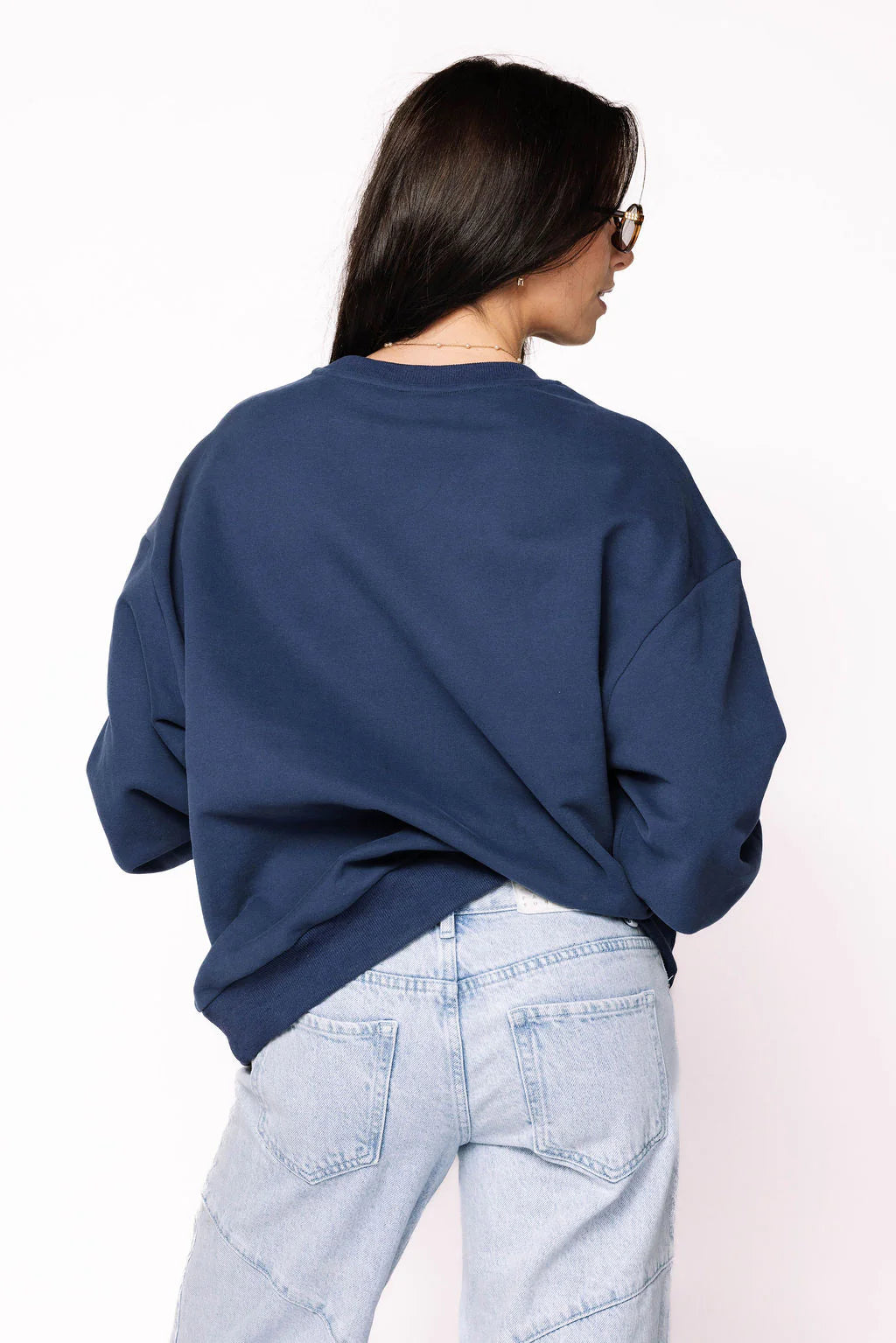 Queen of Sparkles Navy Big Turkey Sweatshirt