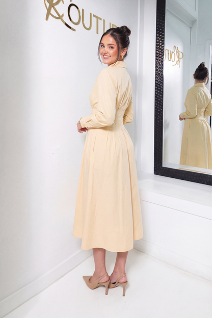 English Factory Butter Petals Shirt Dress