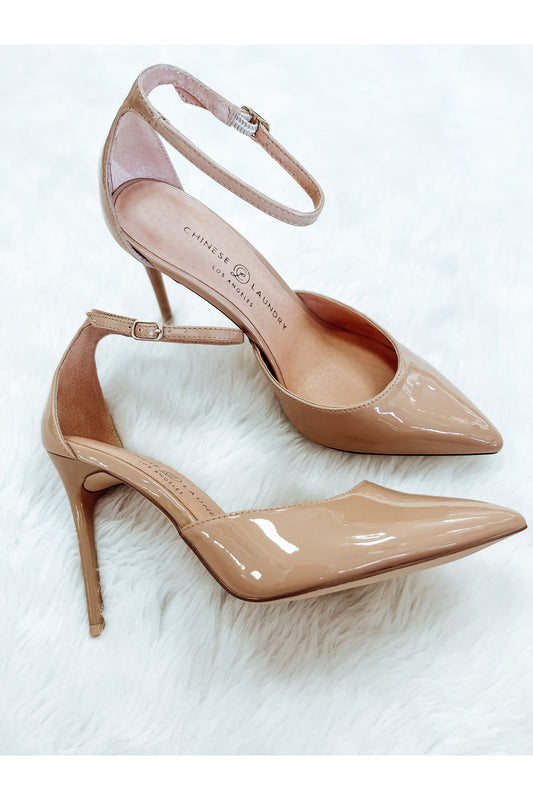 CL Dolly Nude Dress Heels Pump-Shoes-KCoutureBoutique, women's boutique in Bossier City, Louisiana