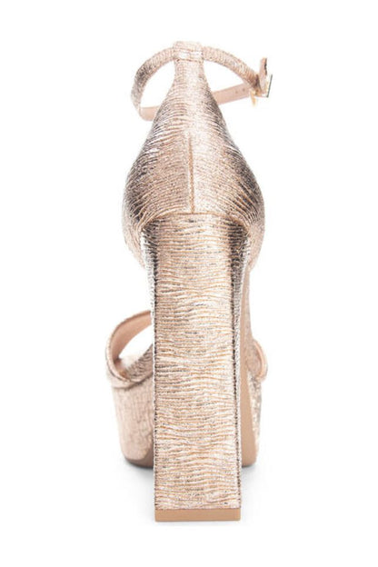 Chinese Laundry Asher Gold Platform-Apparel & Accessories-KCoutureBoutique, women's boutique in Bossier City, Louisiana