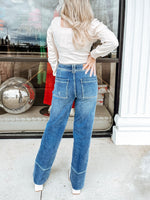 Dear John Holly Sunset Beach Wide Leg Jeans-Apparel & Accessories-KCoutureBoutique, women's boutique in Bossier City, Louisiana