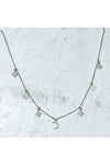Galaxy Moon Star Necklace-Necklaces-KCoutureBoutique, women's boutique in Bossier City, Louisiana