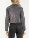 Jolynn Crystals Rhinestones Blazer Jacket-Tops-KCoutureBoutique, women's boutique in Bossier City, Louisiana