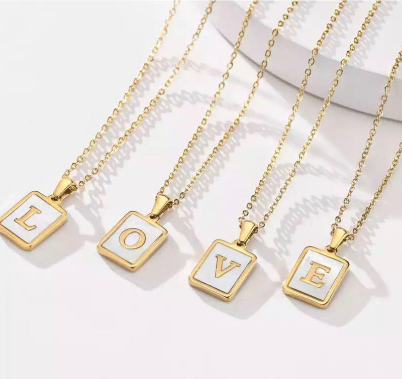 Gorgeous Golden Letters A z Pendant Necklace Initial Charms - Temu