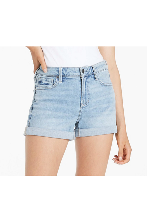 Portmore Ava High Rise Denim Shorts-Shorts-KCoutureBoutique, women's boutique in Bossier City, Louisiana