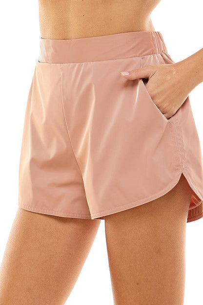 Rain or Shine High Waisted Short-Bottoms-KCoutureBoutique, women's boutique in Bossier City, Louisiana