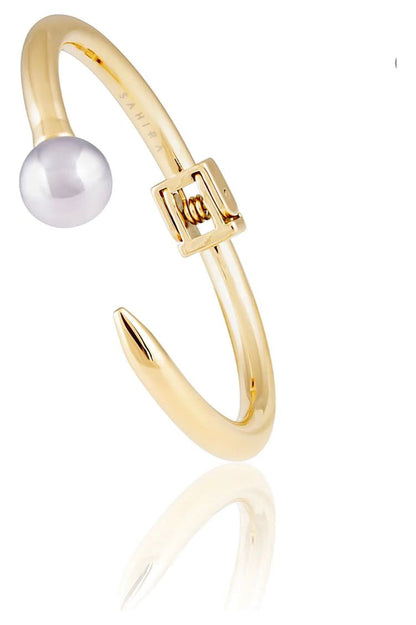 SAHIRA Stevie Nail Gold Cuff-Accessories-KCoutureBoutique, women's boutique in Bossier City, Louisiana