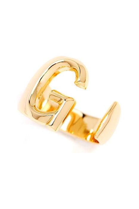 Statement Initial Ring 18K Gold Plated-Rings-KCoutureBoutique, women's boutique in Bossier City, Louisiana