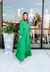 Tiered To Heaven Satin Maxi Dress-Dresses-KCoutureBoutique, women's boutique in Bossier City, Louisiana
